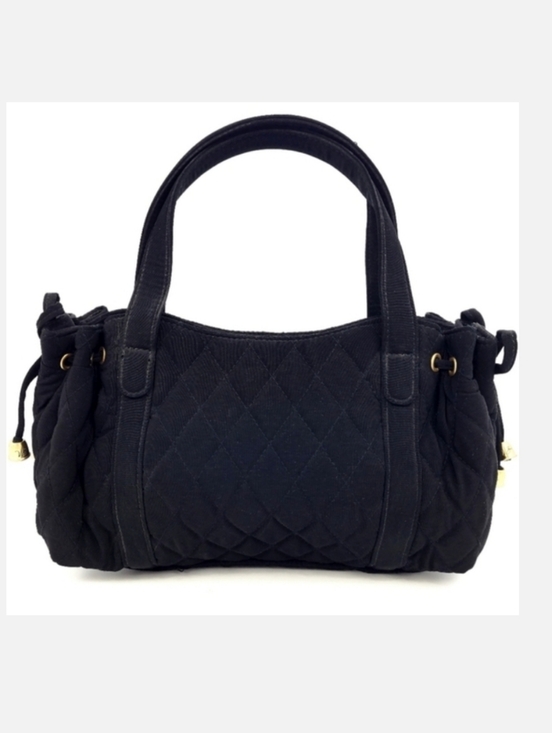 Vera Bradley Handbags - Vera Bradley Baguette Hand Bag Black